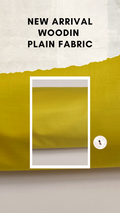 Woodin Solid Yellow Fabric