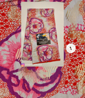 Woodin Adoration Pink Flower African Print Fabric