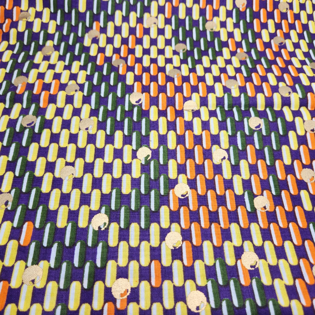 Woodin Bijoux Jelly Bean African Print Fabric